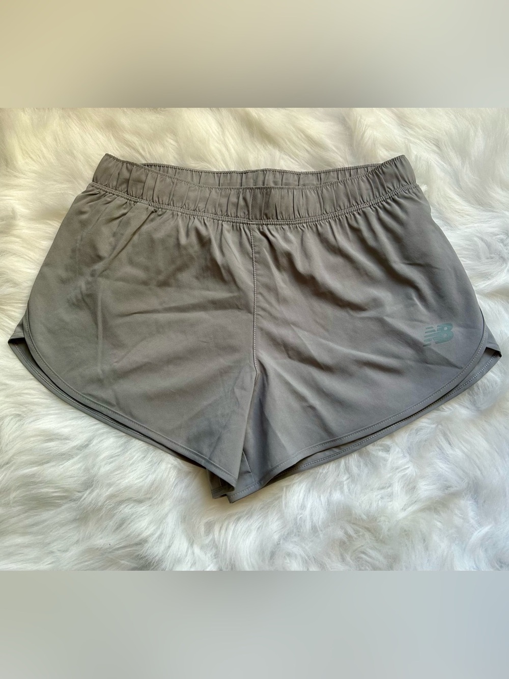 New Balance Women’s Athletic Shorts in Gray - Lightweight Performance
